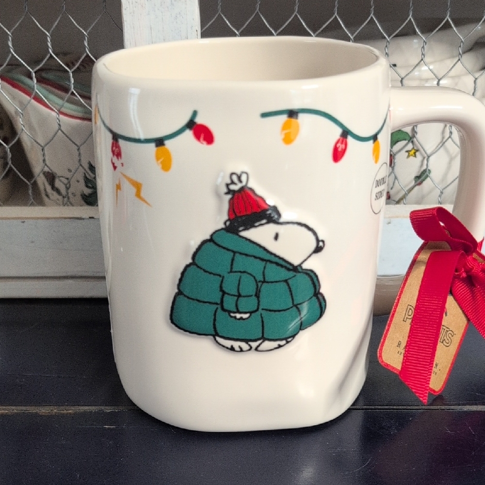 RAE DUNN X PEANUTS CURRENT CHRISTMAS MOOD ⭐ FINAL PRICE ⭐